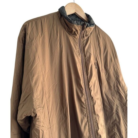 Boyt Harness Mens Sz XL THERMOLITE Insulated Packable Brown Nylon Jacket - Picture 2 of 10